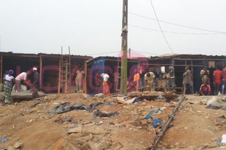 Côte d'Ivoire : Cocody, le quartier précaire ''Washington'' rasé